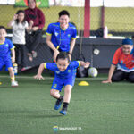 Kegiatan Motorik Shooter Junior Futsal Club Kelas A- Anak Aktif dan Ceria